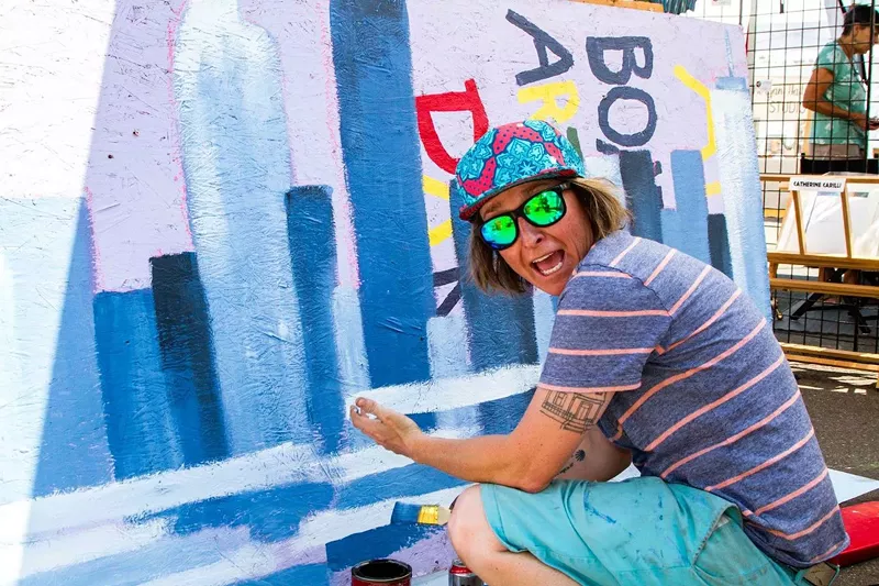 Image: The Colfax ArtFest is an arty party.
