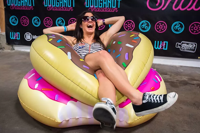 Image: Fill yourself with treats at the Whiskey Throwdown + Doughnut Showdown.