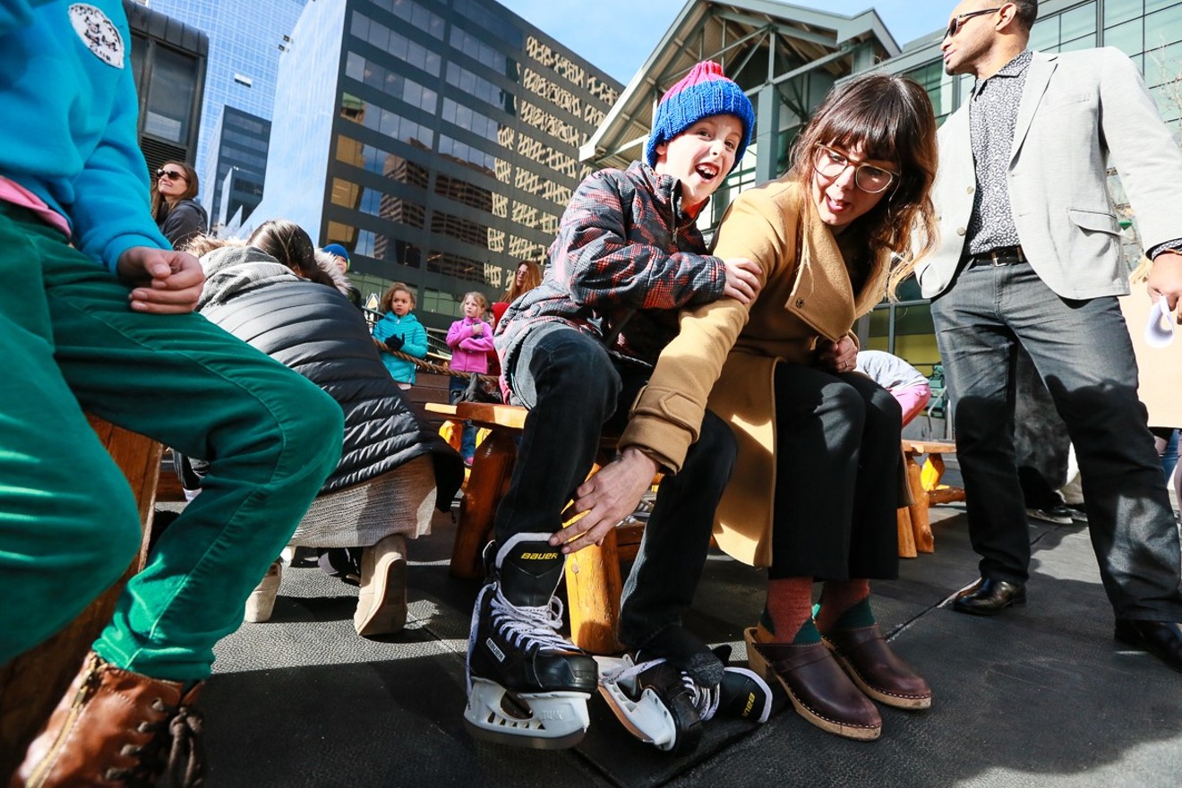 Lace up for the Downtown Denver Rink!