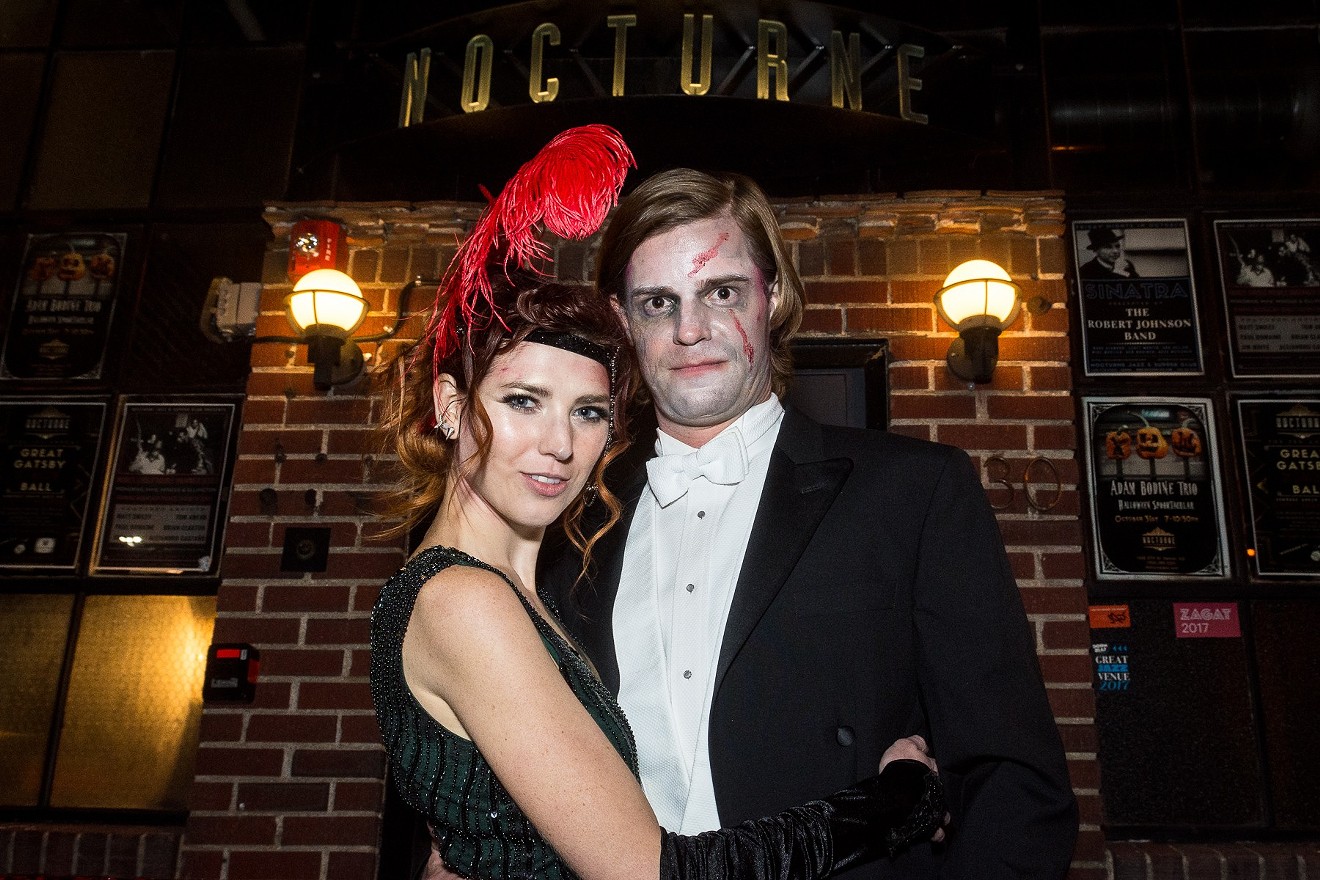 Get in the Halloween spirit, old sport, at the Great Gatsby Zombie Ball.