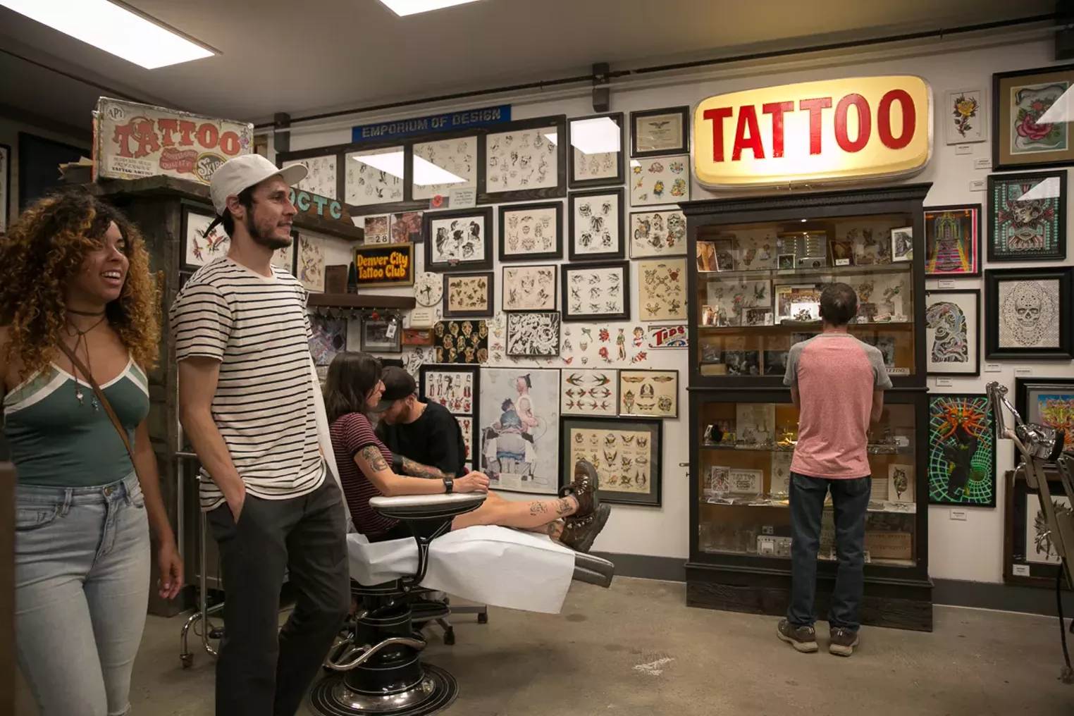 The Art and People of the Denver City Tattoo Club's Landlocked Art Show