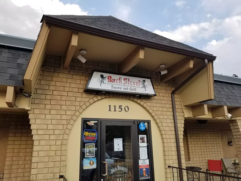 Image: The Backstreet Tavern and Grill can be found in the back lot of a King Soopers on the edge of Denver and Aurora.