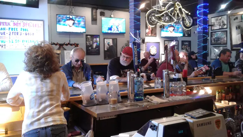 Image: Just a relaxing Sunday Fun Day at the Beer Depot.