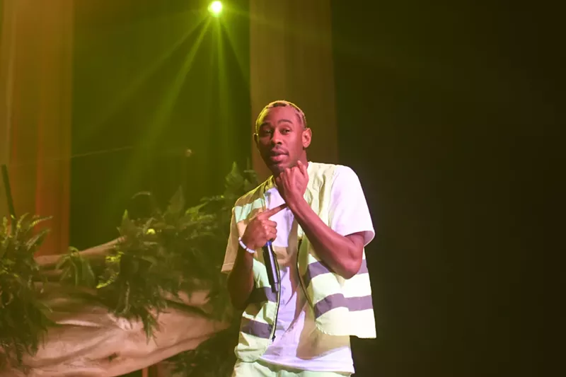 Image: Tyler, The Creator headlines Red Rocks Amphitheatre tonight.