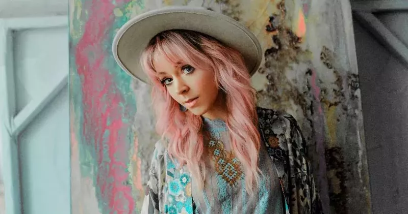 Image: Lindsey Stirling headlines Red Rocks on Wednesday.