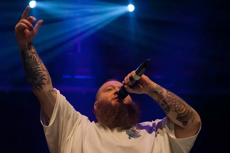 Image: Action Bronson co-headlines the Mission Ballroom with Earl Sweatshirt on Wednesday.