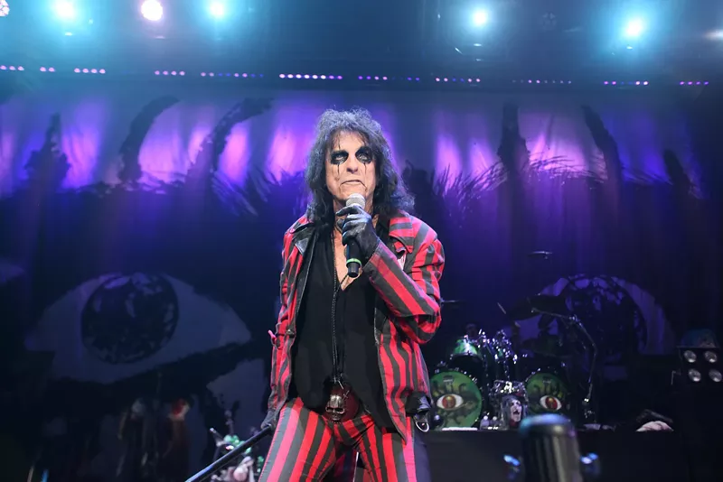 Image: Alice Cooper headlines the Paramount Theatre tonight.