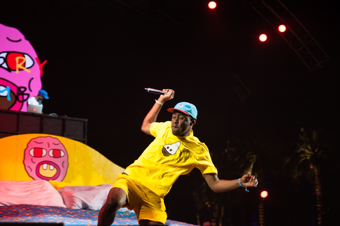 Tyler, the Creator is at 1STBANK Center on Tuesday.