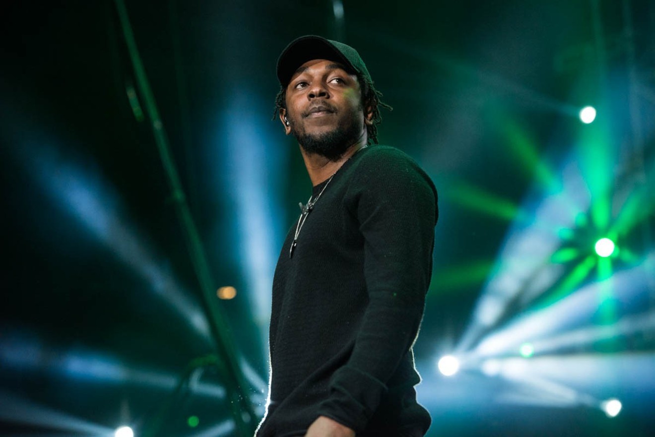 Kendrick Lamar headlines Grandoozy tonight.