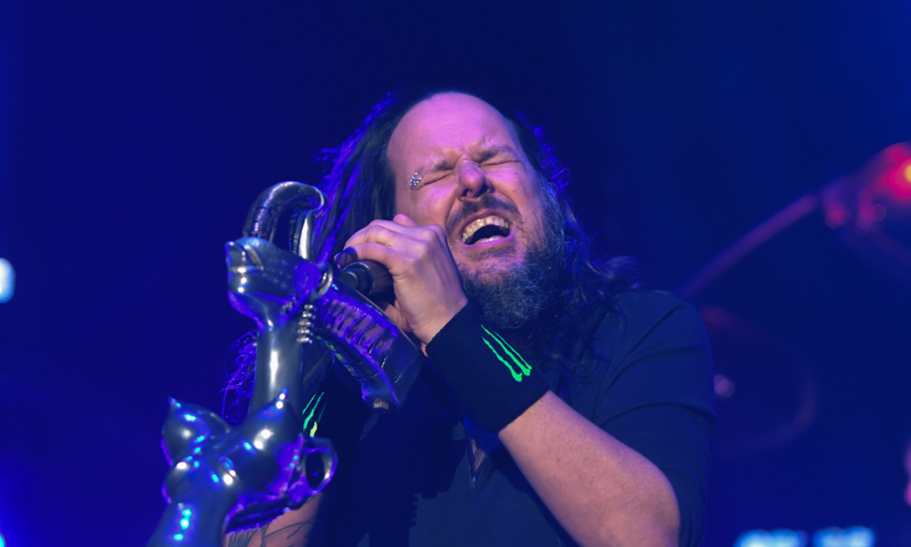 Korn is at the Pepsi Center on Sunday with Alice in Chains.