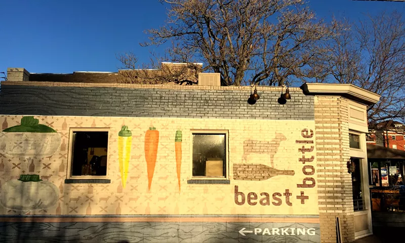 Image: Beast + Bottle is one of several restaurants around town where you can pick up farmers' market finds this summer.