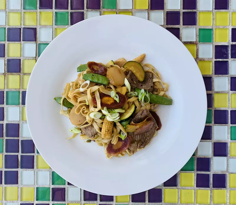 Image: Ginger-beef stir fry is just one of the recipes you can expect to find on Stir Cooking School's online subscription service.