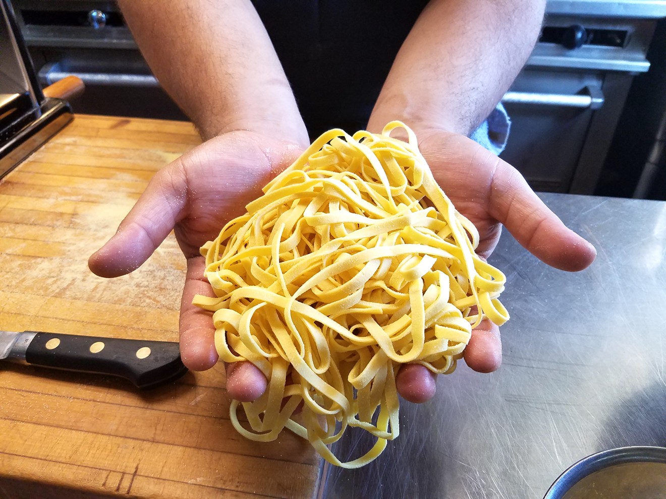 Your first attempt at making fresh pasta probably won't look like a pro's, but keep trying. You've got oodles of time to perfect your noodles.