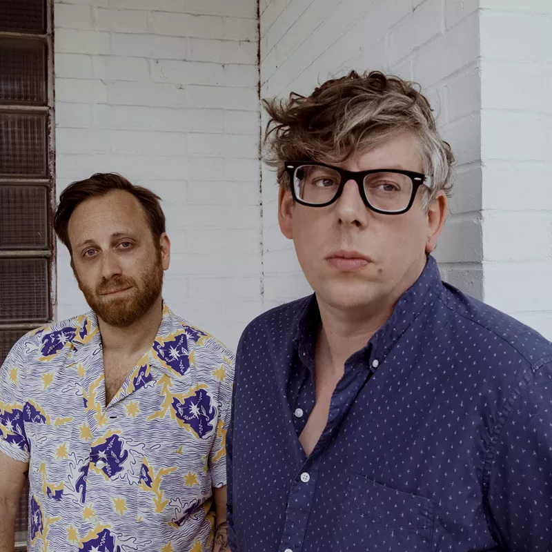 Image: Dan Auerbach (left) and Patrick Carney are the Black Keys.