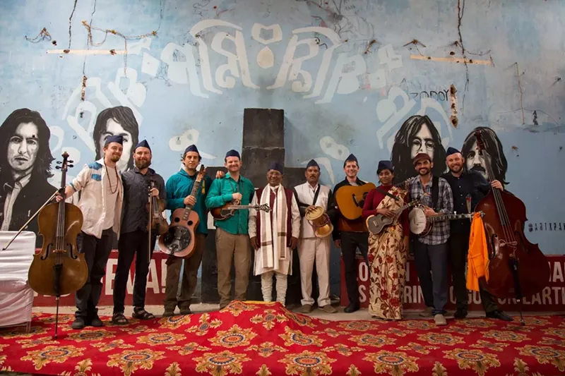 Image: When the pandemic swept the world a year ago, the Bluegrass Journeymen were 8,000 miles away from home.