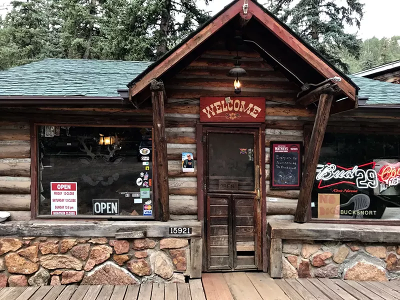 Image: The building housing the Bucksnort Saloon celebrated its hundredth birthday in 2019.