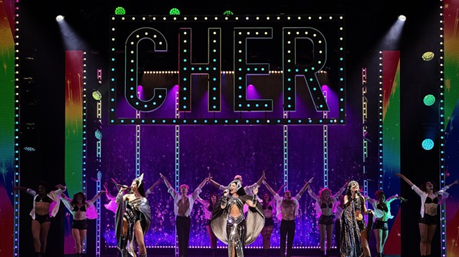 photo of actors on stage in the musical called the cher show