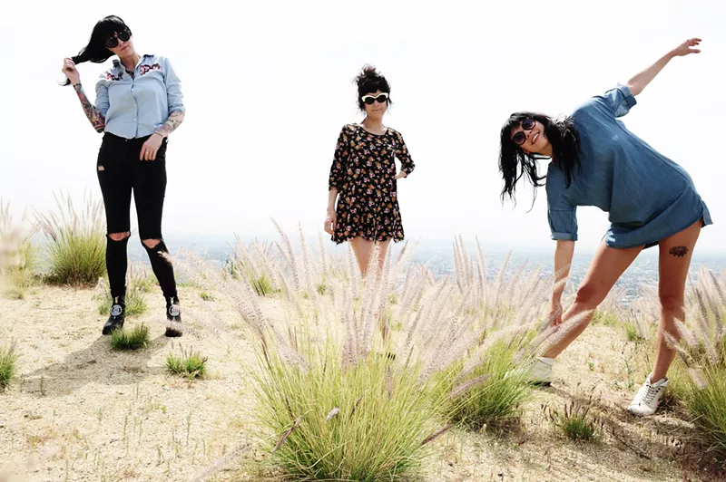 Image: The Coathangers play Globe Hall on Saturday, July 22.