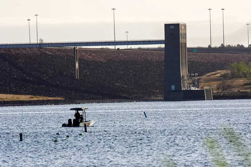 Image: Park rangers spent a week looking for a body in Cherry Creek Reservoir.
