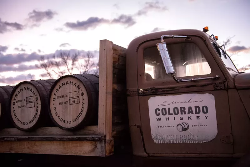 Image: A beautiful sunrise meant the whiskey would be coming soon.