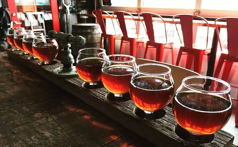 Image: The Coolest Brewery Flight Trays in Colorado