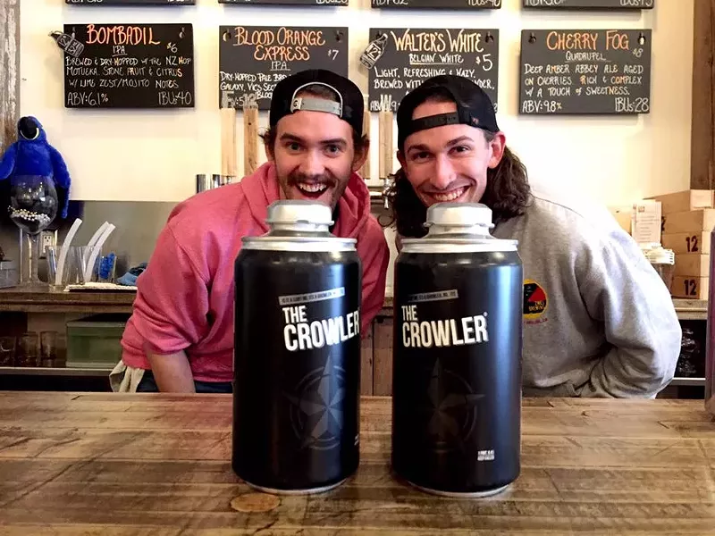 Image: Louisville's 12 Degree Brewing switched to Twistee Cans after running out of Crowlers.