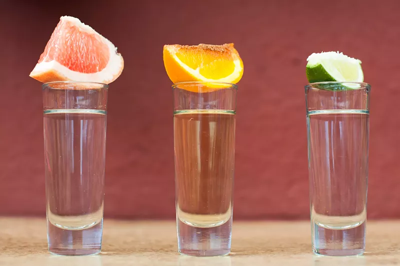 Image: Tequilas in every color of the oak-aged rainbow are waiting for you on National Tequila Day.