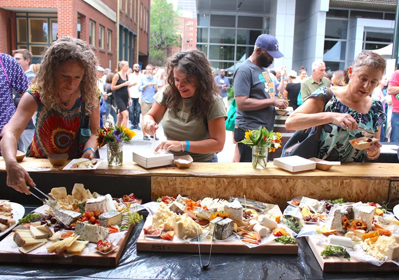Image: This could be you at the Festival of Cheese.