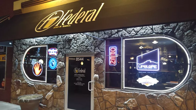 Image: The Federal Bar and Grill welcomes a neighborhood crowd at 26th and Federal.