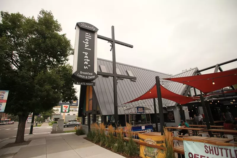 Image: Illegal Pete's: Bribing you with booze to vote since 2018.