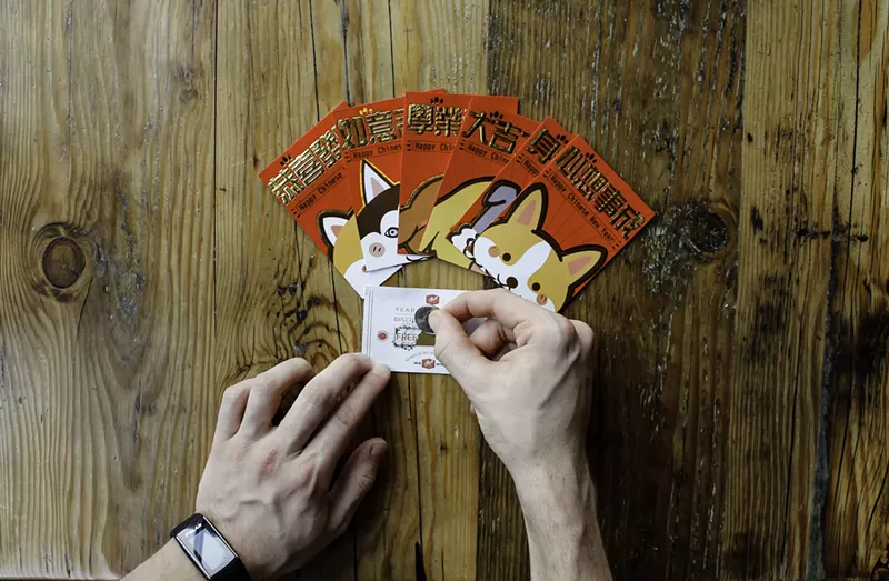 Image: You could be a lucky dog at Ace's Chinese New Year celebration.