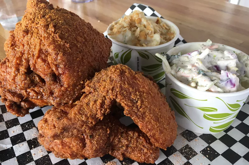 Image: Lea Jane's Hot Chicken fries up bird so perfectly, we can't wait to see what it does with Shaquille O'Neal's Nashville hot wings recipe.