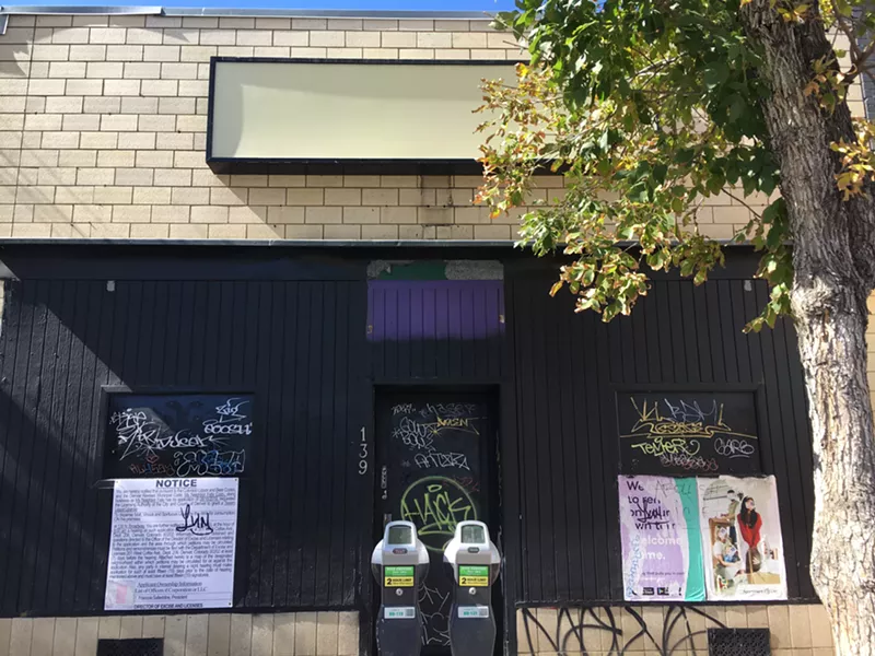 Image: The former home of the Crypt doesn't look like much right now, but will soon be a new Lotus Concepts bar or club.