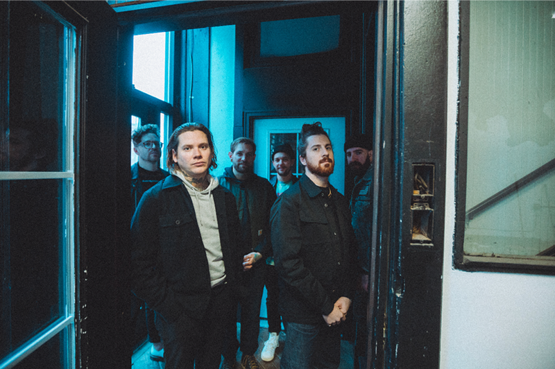 Image: members of band the Devil Wears Prada