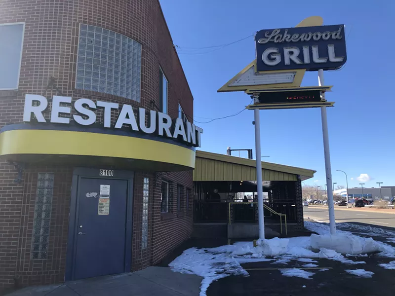 Image: At 8100 West Colfax, the Lakewood Grill and its neon sign have been beckoning weary travelers since the 1950s.