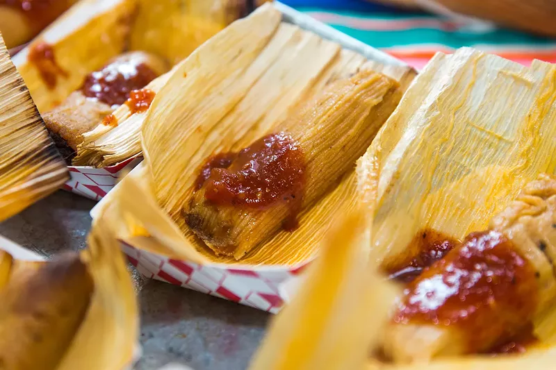 Image: homemade tamales