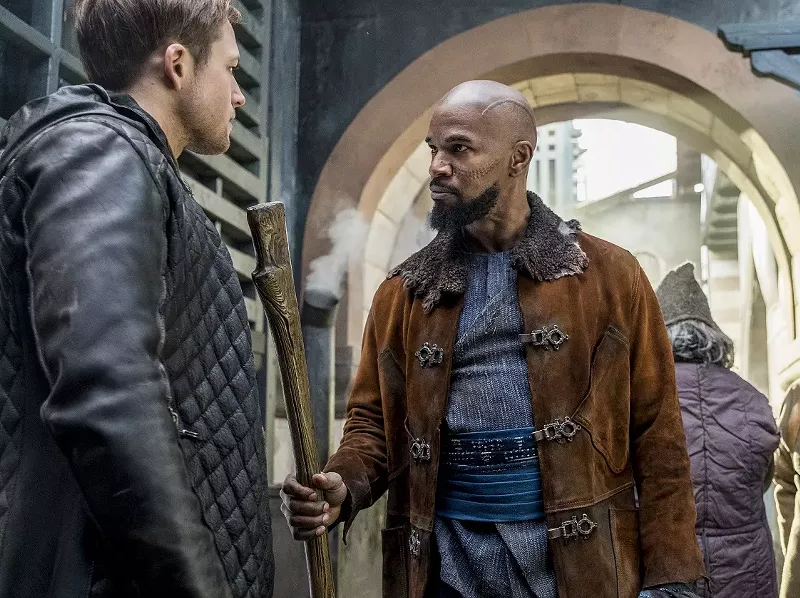 Image: In the latest remake of Robin Hood, Taron Egerton (left) plays the title character who steals from the rich and gives to the poor, while Jamie Foxx portrays Little John as a Moorish commander set on overthrowing the evil English leadership.