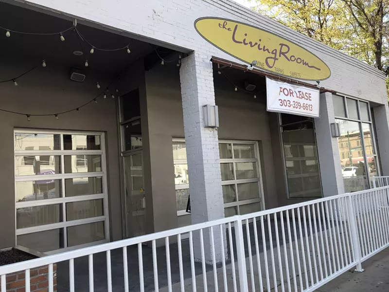 Image: The Living Room on Broadway is now closed.