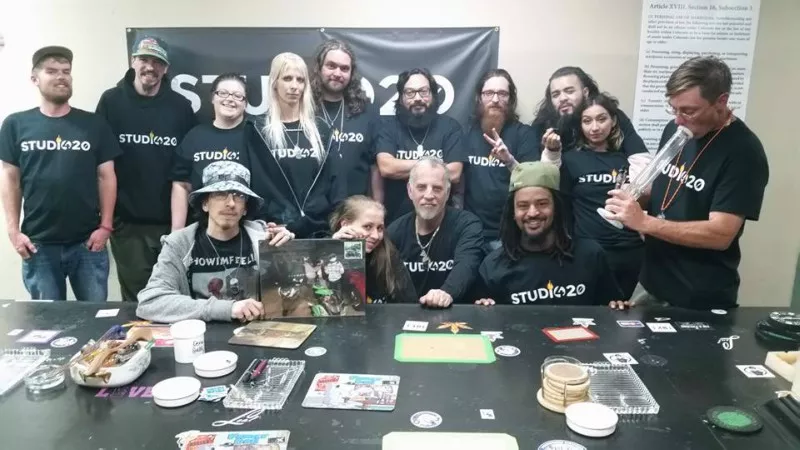 Image: The Studio420 crew in a photo touting the third annual Marty Party, scheduled for August 20.