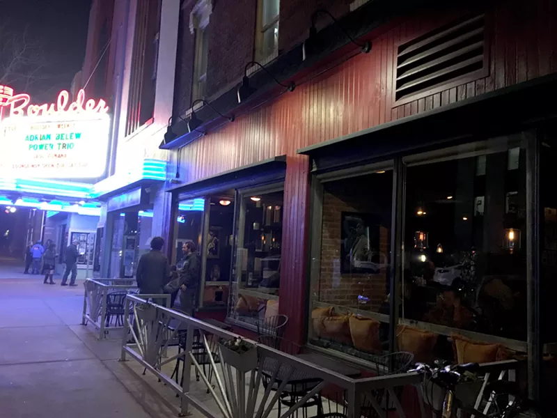 Image: The Lounge at the Boulder Theater.