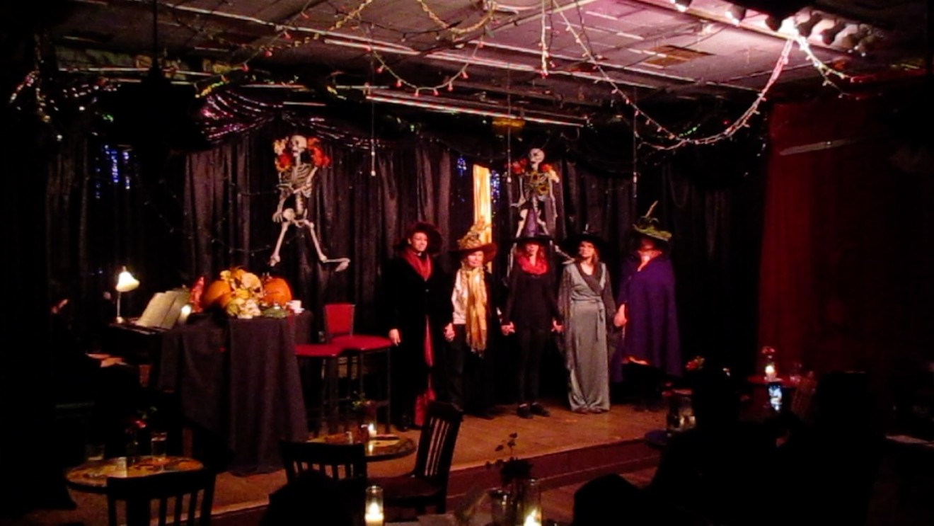 The feminist tragedy Witches & Harlots  at the Mercury Cafe is sure to offer a different kind of Halloween night.