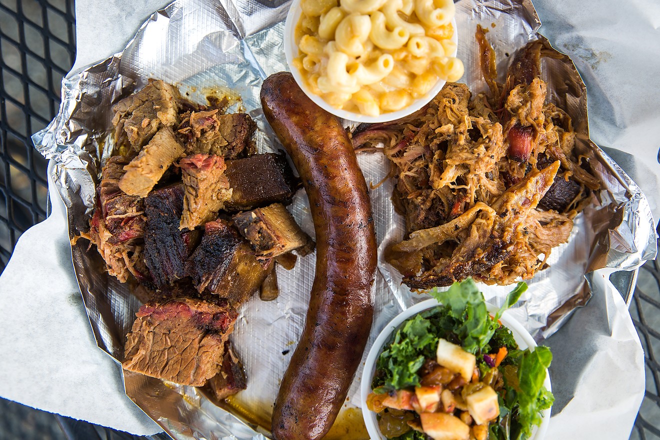 Get brisket, sausage, pulled pork and more at Frisco's Colorado BBQ Challenge.