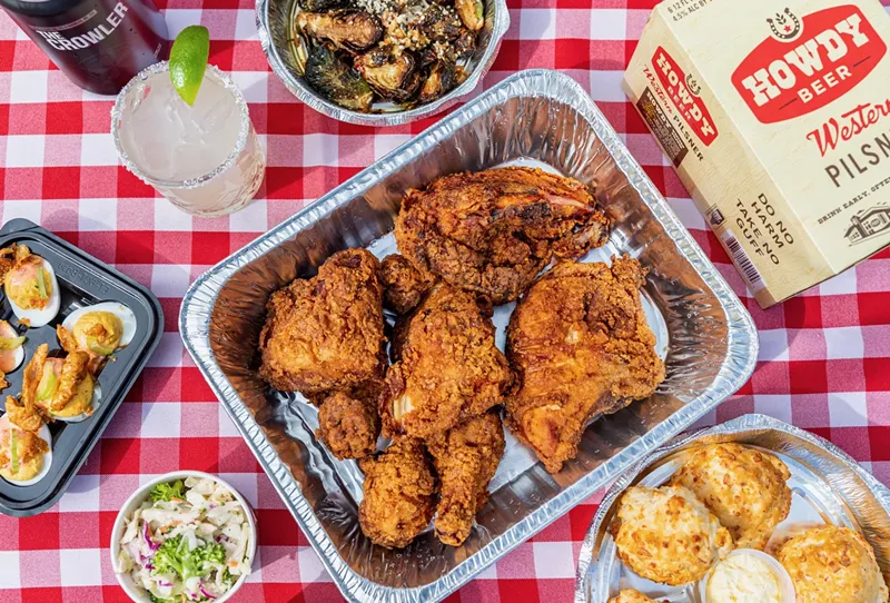 Image: The Post Brewing Co. specializes in fried chicken and craft beer.