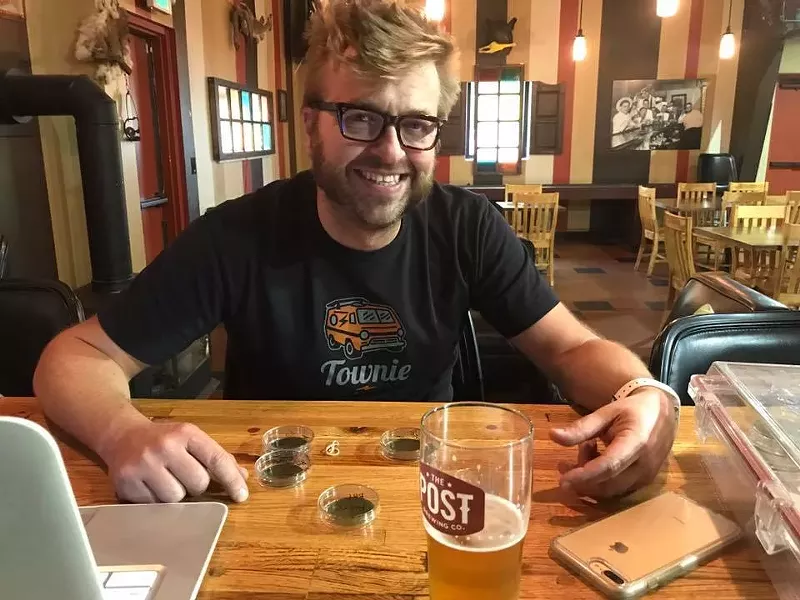 Image: The Post brewmaster Bryan Selders is Delaware-bound.