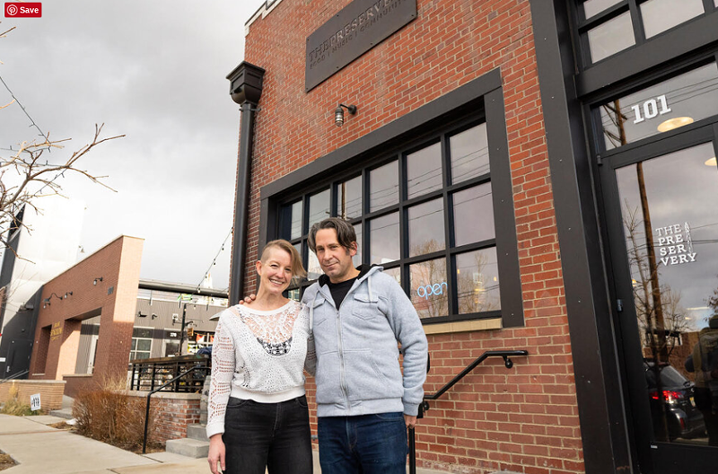 Image: Owners Whitney and Obe Ariss are closing the Preservery, but have big plans for the future.