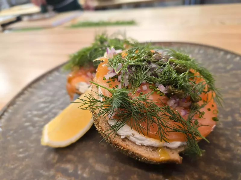 Image: lox on a bagel