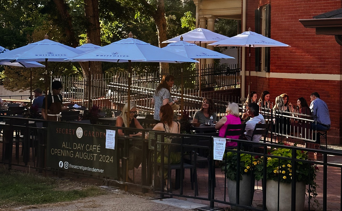 The Secret Garden Is a New Cafe and Bar on the Edge of Cheesman Park