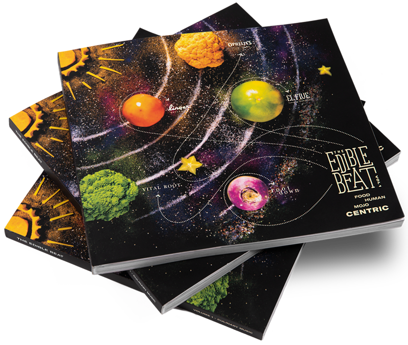 Image: Edible Beats zine is Justin Cucci's combination cookbook and thinkpiece.