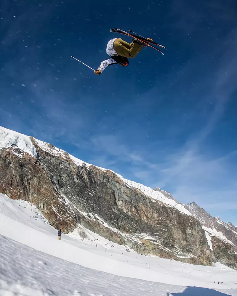 Image: Connor Ladd grew up skiing at Winter Park.