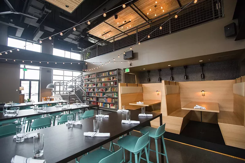 Image: The interior of The Pig & the Sprout.